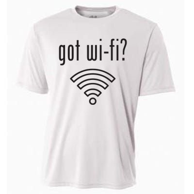 Funny Wifi For Internet Wifi Fan Got Wifi Cooling Performance Crew T-Shirt