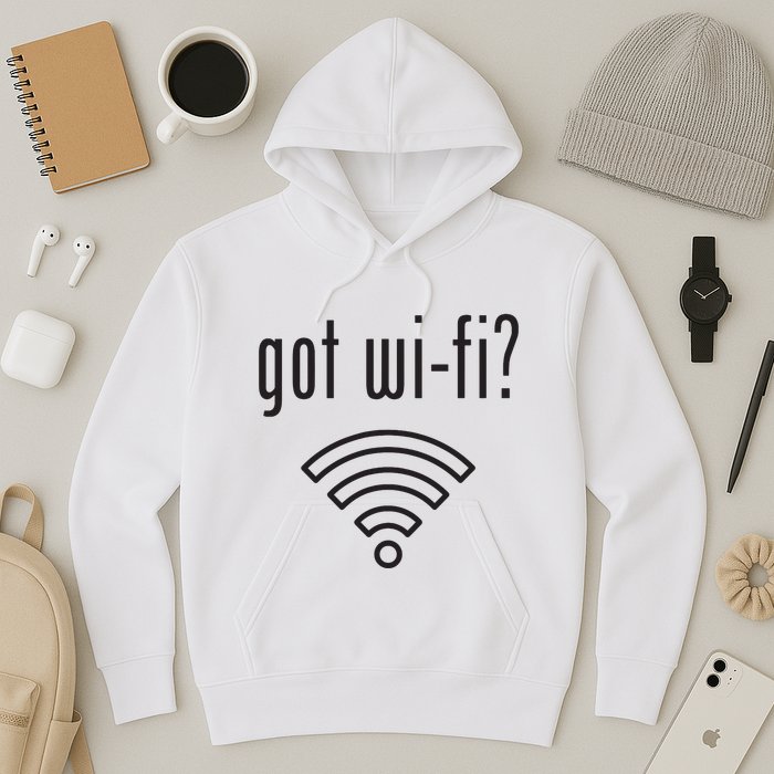 Funny Wifi For Internet Wifi Fan Got Wifi Hoodie