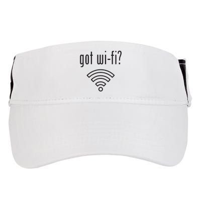Funny Wifi For Internet Wifi Fan Got Wifi Adult Drive Performance Visor