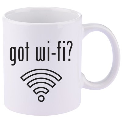 Funny Wifi For Internet Wifi Fan Got Wifi 11oz C Handle Ceramic Mug