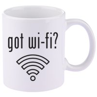 Funny Wifi For Internet Wifi Fan Got Wifi 11oz C Handle Ceramic Mug
