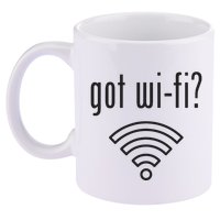 Funny Wifi For Internet Wifi Fan Got Wifi 11oz C Handle Ceramic Mug