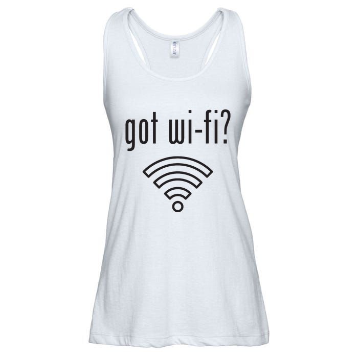 Funny Wifi For Internet Wifi Fan Got Wifi Ladies Essential Flowy Tank