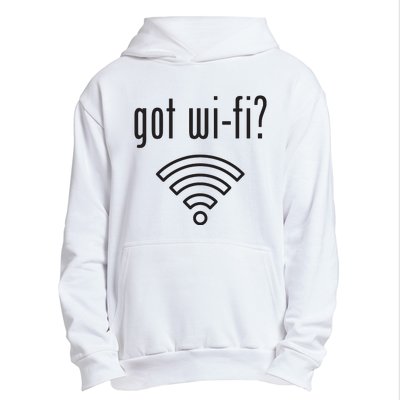 Funny Wifi For Internet Wifi Fan Got Wifi Urban Pullover Hoodie