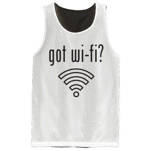 Funny Wifi For Internet Wifi Fan Got Wifi Mesh Reversible Basketball Jersey Tank