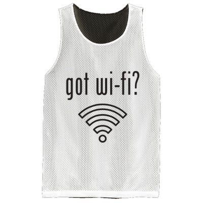 Funny Wifi For Internet Wifi Fan Got Wifi Mesh Reversible Basketball Jersey Tank