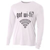 Funny Wifi For Internet Wifi Fan Got Wifi Cooling Performance Long Sleeve Crew