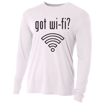 Funny Wifi For Internet Wifi Fan Got Wifi Cooling Performance Long Sleeve Crew