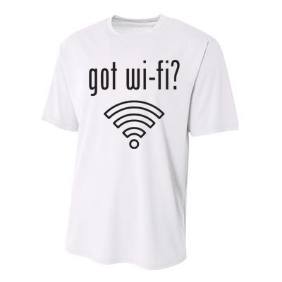 Funny Wifi For Internet Wifi Fan Got Wifi Performance Sprint T-Shirt