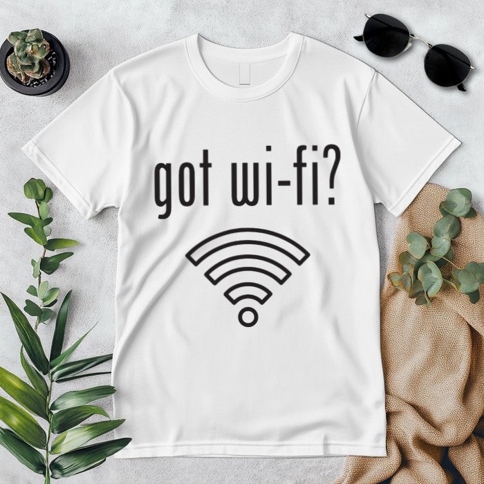 Funny Wifi For Internet Wifi Fan Got Wifi Premium T-Shirt