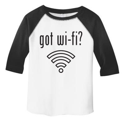 Funny Wifi For Internet Wifi Fan Got Wifi Toddler Fine Jersey T-Shirt