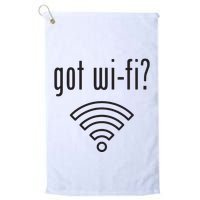 Funny Wifi For Internet Wifi Fan Got Wifi Golf Towel