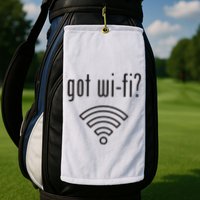 Funny Wifi For Internet Wifi Fan Got Wifi Golf Towel