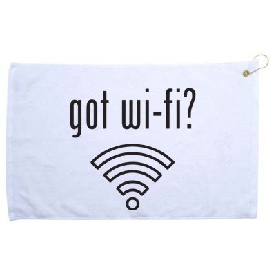 Funny Wifi For Internet Wifi Fan Got Wifi Grommeted Golf Towel