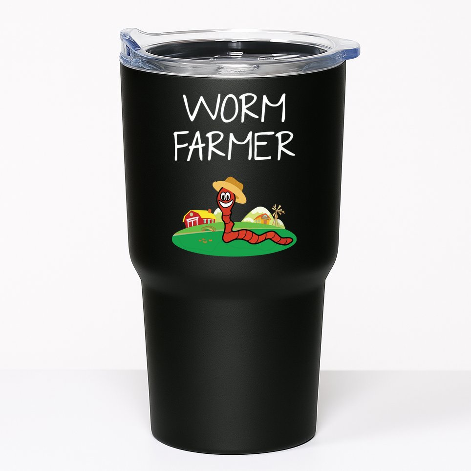 Funny Worm Farm Worm Vermiculture Tumbler