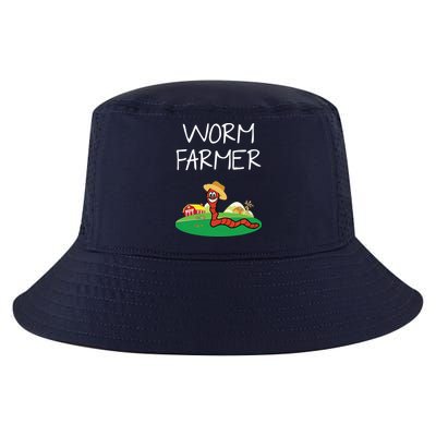 Funny Worm Farm Worm Vermiculture Cool Comfort Performance Bucket Hat