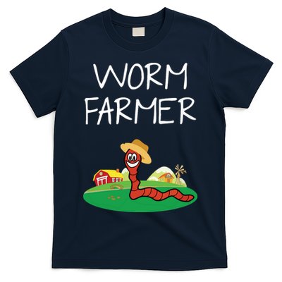 Funny Worm Farm Worm Vermiculture T-Shirt