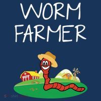 Funny Worm Farm Worm Vermiculture Tall T-Shirt