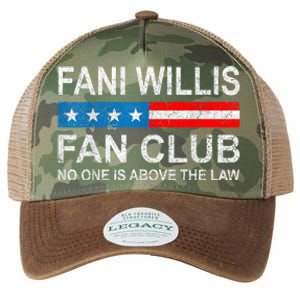 Fani Willis Fan Club No One Is Above The Law Legacy Tie Dye Trucker Hat