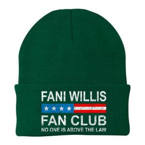 Fani Willis Fan Club No One Is Above The Law Knit Cap Winter Beanie