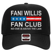 Fani Willis Fan Club No One Is Above The Law High Crown Mesh Back Trucker Hat