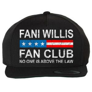 Fani Willis Fan Club No One Is Above The Law Wool Snapback Cap