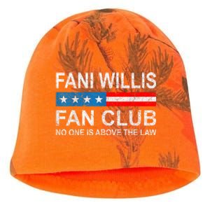 Fani Willis Fan Club No One Is Above The Law Kati - Camo Knit Beanie