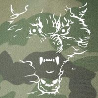 Flaming Wolf Legacy Tie Dye Trucker Hat