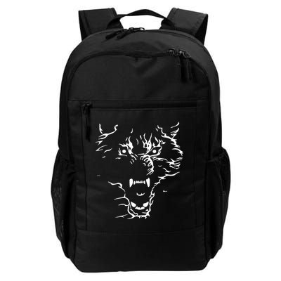 Flaming Wolf Backpack