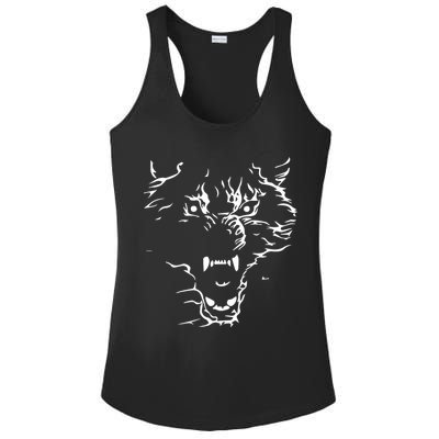 Flaming Wolf Ladies PosiCharge Competitor Racerback Tank