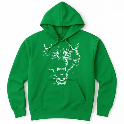 Flaming Wolf Hoodie