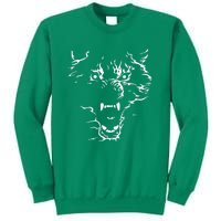 Flaming Wolf Sweatshirt