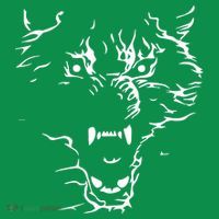 Flaming Wolf Mesh Reversible Basketball Jersey Tank