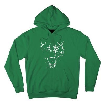 Flaming Wolf Tall Hoodie