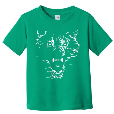 Flaming Wolf Toddler T-Shirt