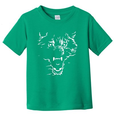 Flaming Wolf Toddler T-Shirt