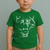Flaming Wolf Toddler T-Shirt