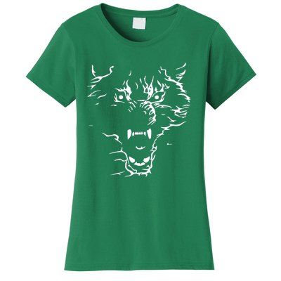 Flaming Wolf Women's T-Shirt