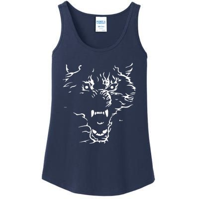 Flaming Wolf Ladies Essential Tank