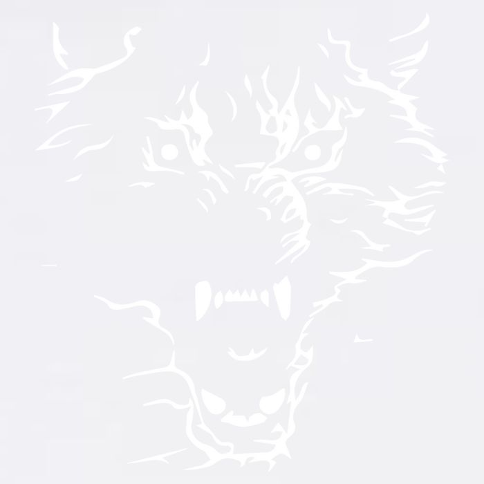 Flaming Wolf Garment-Dyed Sweatshirt