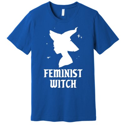 Feminist Witch Funny Spooky Vibes Goth Halloween Costume Great Gift Premium T-Shirt