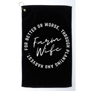 Farm Wife Platinum Collection Golf Towel