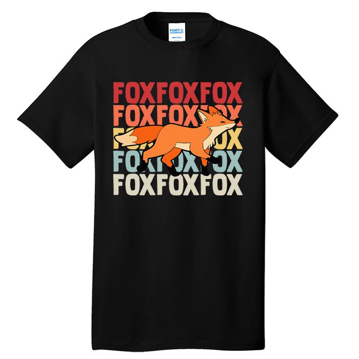 Fox Women Foxes Smart Tall T-Shirt