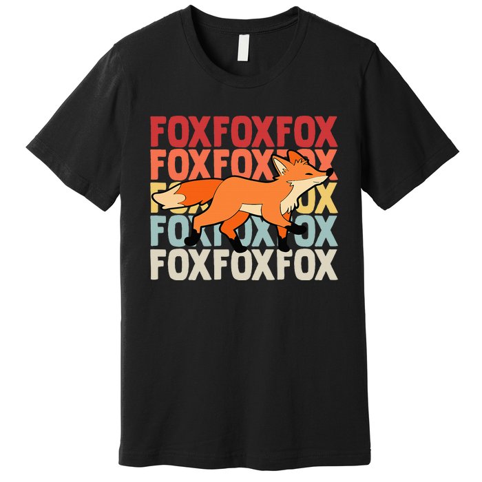 Fox Women Foxes Smart Premium T-Shirt