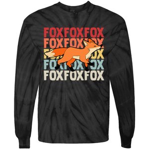 Fox Women Foxes Smart Tie-Dye Long Sleeve Shirt