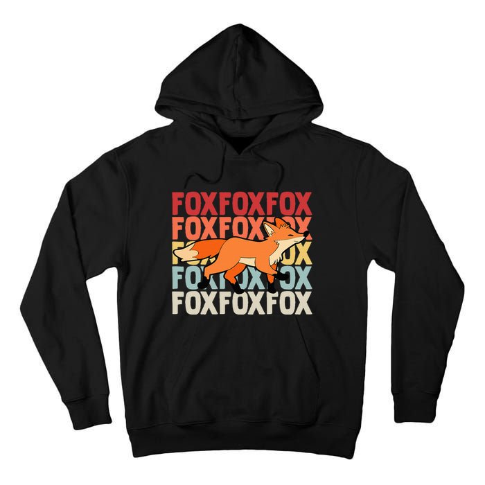 Fox Women Foxes Smart Tall Hoodie