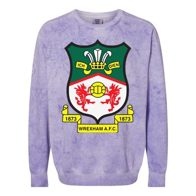 Funny Wrexham Football Club Champion Wale Colorblast Crewneck Sweatshirt