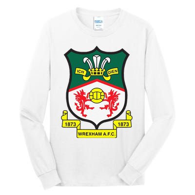 Funny Wrexham Football Club Champion Wale Tall Long Sleeve T-Shirt