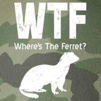 Ferret Wtf Funny Where’s The Ferret Legacy Tie Dye Trucker Hat