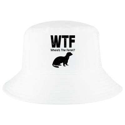 Ferret Wtf Funny Where’s The Ferret Cool Comfort Performance Bucket Hat